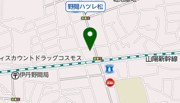 明屋書店ブックスユートピア野間店の地図画像