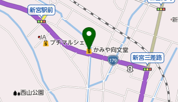 (有)かみや向文堂の地図画像