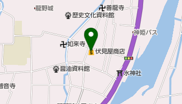 (有)伏見屋商店の地図画像