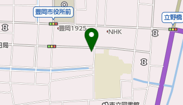 ハヤカワ書店の地図画像