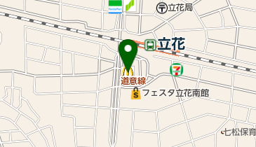 キャップ書店立花店の地図画像
