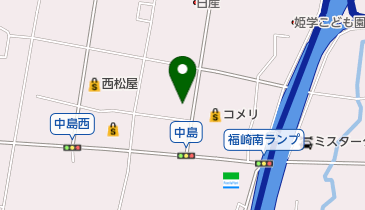 まつや書房の地図画像