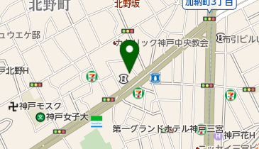 カベナンター書店の地図画像