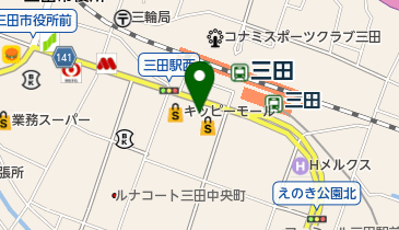 アバンティブックセンター三田駅前店の地図画像