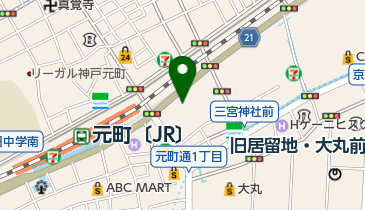 神戸キリスト教書店の地図画像