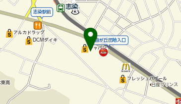 アバンティブックセンター三木志染店の地図画像