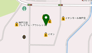 ヴィレッジヴァンガードイオンモール神戸北店の地図画像