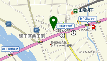 ブックオフ姫路網干店の地図画像