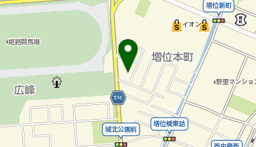 ブックオフ姫路増位店の地図画像