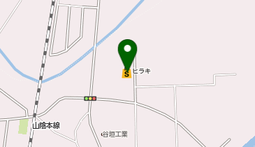 ヒラキ日高店の地図画像