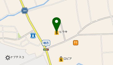 ヒラキ岩岡店の地図画像