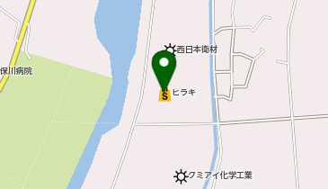 ヒラキ龍野店の地図画像