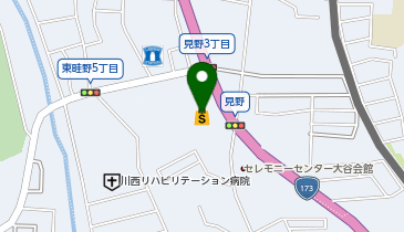DiREX川西山下店の地図画像