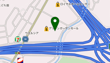 ダイソーグリーンガーデンモール北神戸店の地図画像
