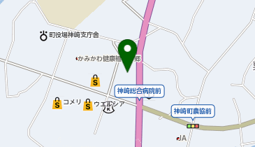 ダイソー神河SC店の地図画像