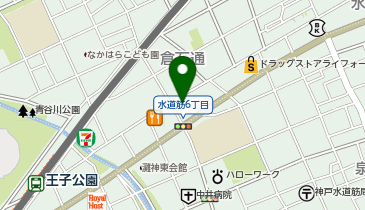 Can★Do水道筋店の地図画像