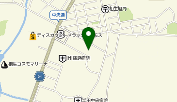 ダイソーコープデイズ相生店の地図画像