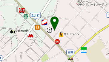 ダイソー伊丹桜台店の地図画像