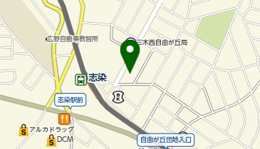 ダイソー三木志染店の地図画像