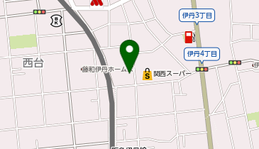 ダイソー伊丹中央店の地図画像