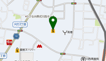 ダイソーオアシスタウンキセラ川西店の地図画像