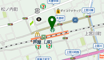 ダイソー芦屋モンテメール店の地図画像