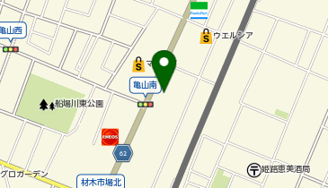 ダイソー姫路亀山店の地図画像