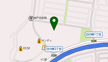 靴チヨダコアキタマチ店の地図画像