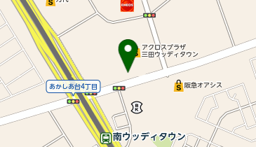 au Style三田ウッディタウンの地図画像