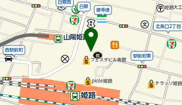 auショップ姫路みゆき通りの地図画像