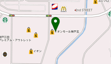 ドコモショップイオンモール神戸北店の地図画像