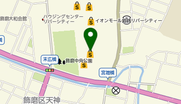 ソフトバンクイオンモール姫路リバーシティの地図画像
