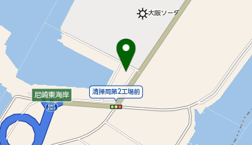 デイリーヤマザキ尼崎東海岸店の地図画像
