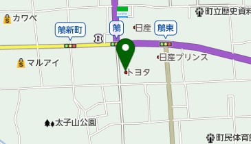 兵庫トヨタ自動車太子店」(揖保郡太子町-トヨタ-〒671-1561)の地図 