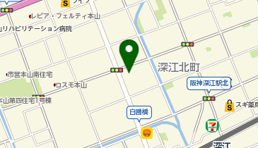 兵庫トヨタ自動車甲南店の地図画像