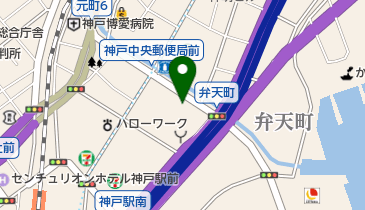 ネッツトヨタ兵庫ハーバーランド店の地図画像