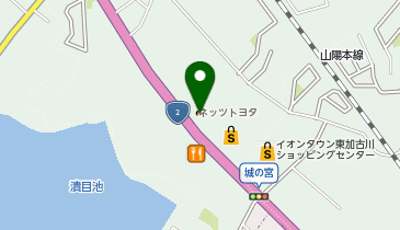 ネッツトヨタ兵庫土山店の地図画像