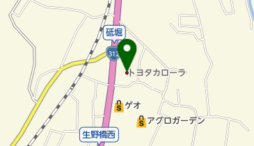 トヨタカローラ姫路ひめじ店の地図画像