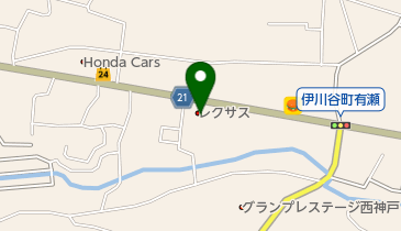 レクサス神戸西の地図画像