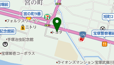 レクサス宝塚の地図画像