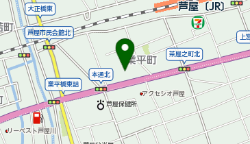 レクサス芦屋の地図画像