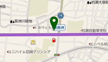 兵庫日産尼崎杭瀬店の地図画像