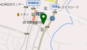 兵庫日産岡場店の地図画像