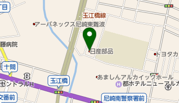 日産部品近畿販売尼崎営業所の地図画像