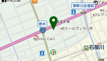 レッドバロン神戸東の地図画像