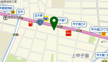 Honda Cars兵庫甲子園店の地図画像