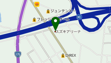 スズキ販売新兵庫スズキアリーナやしろインターの地図画像