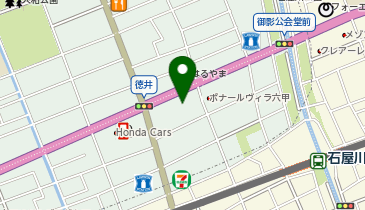 レッドバロン神戸東の地図画像