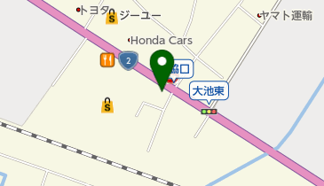 レッドバロン明石の地図画像