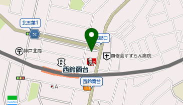 BIKE SHOP北神戸の地図画像